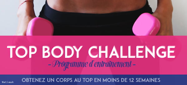 Zoom sur le Top Body Challenge de Sonia Tlev