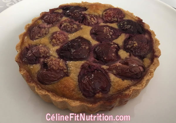 Tartelettes aux cerises healthy