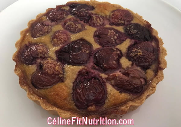 Tartelettes aux cerises healthy
