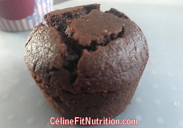 Muffins chocolat beurre de cacahuètes healthy et vegan