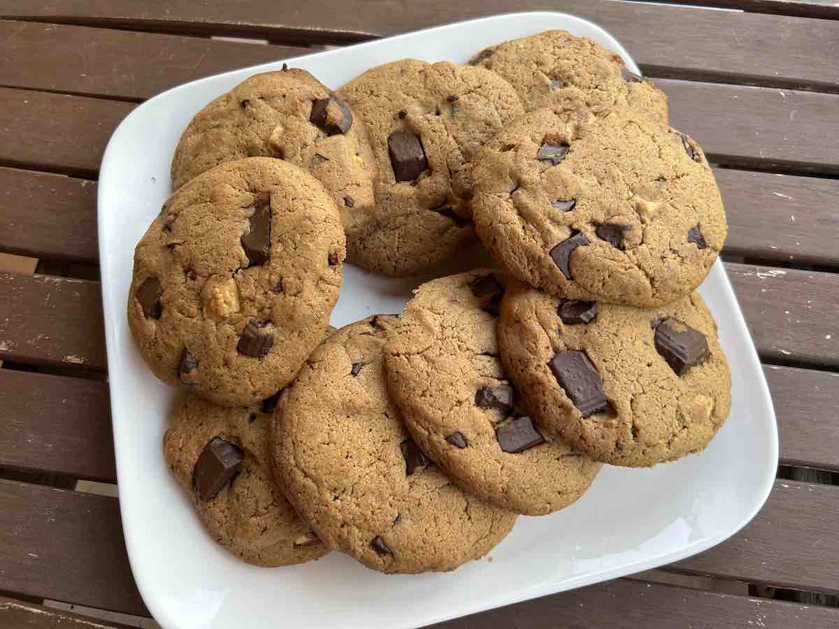 Cookies healthy aux 2 chocolats sans beurre